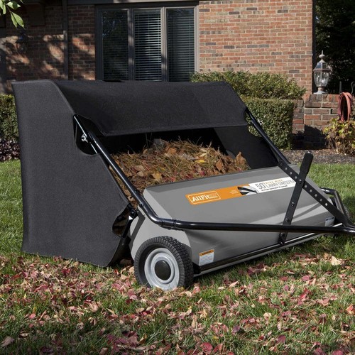 Lawn sweeper tow behind 50 - xl,